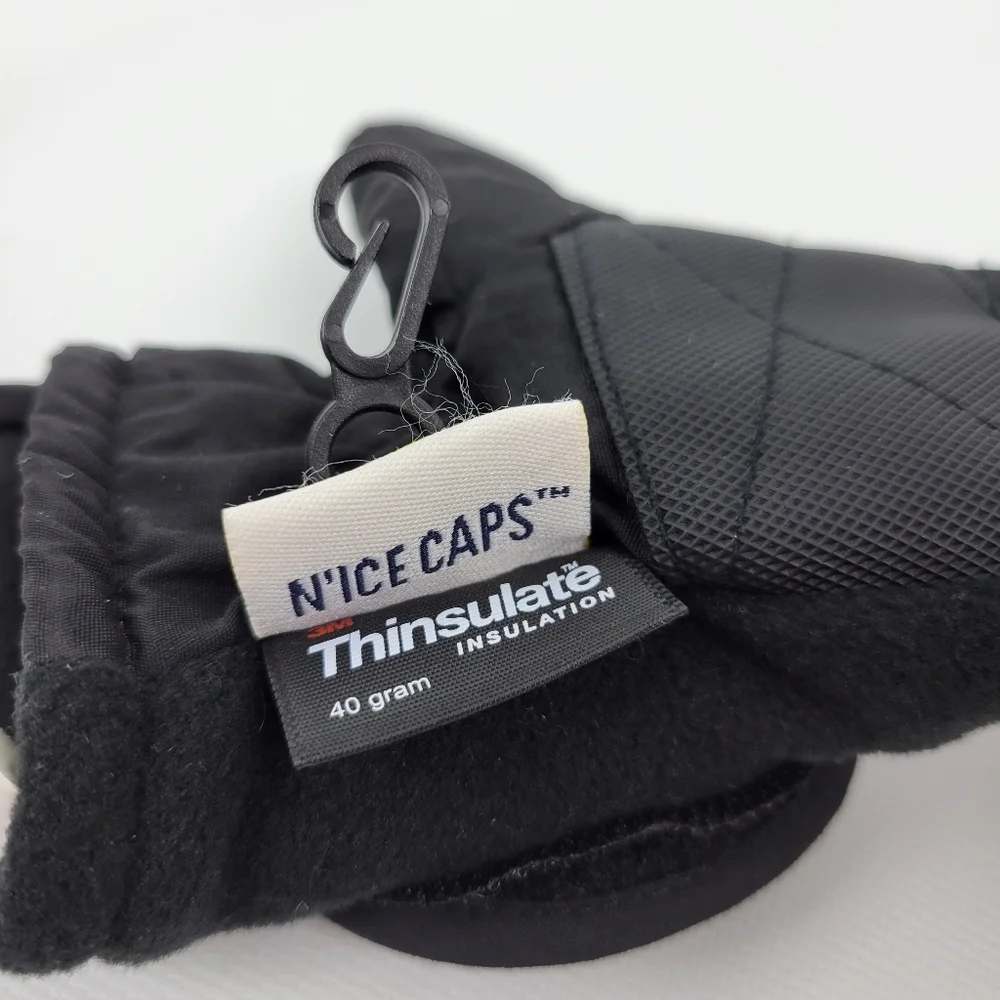 N'ice Caps Thinsulate Insulation 40g Warm Snow Mittens Sz 1-2years